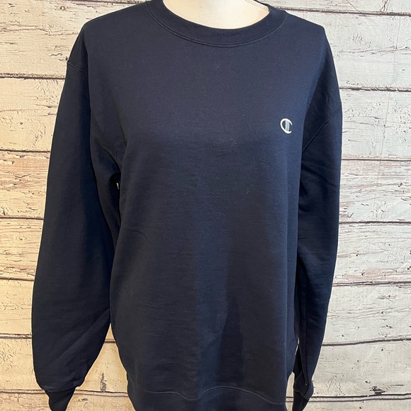 Champion Other - CHAMPION Sweatshirt Crewneck Navy Blue-Medium